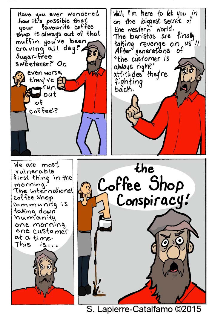 the COFFEE SHOP CONSPIRACY